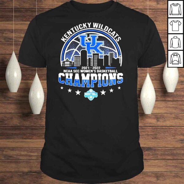 Kentucky Wildcats 20212022 NCAA Sec womens basketball Champions shirt