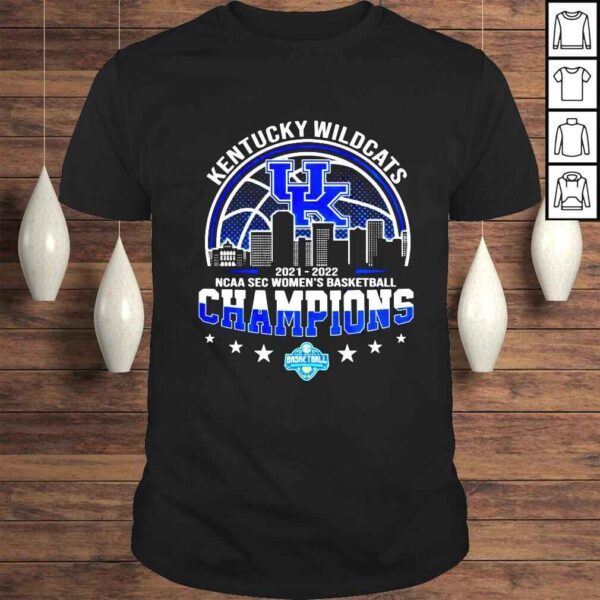 Kentucky Wildcats 2022 NCAA SEC Womens Basketball Champions shirt