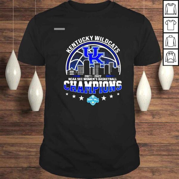 Kentucky Wildcats NCAA SEC Womens Basketball 20212022 Champions Shirt