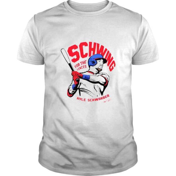 Kyle Schwarber Schwing For The Fences Signature TShirt