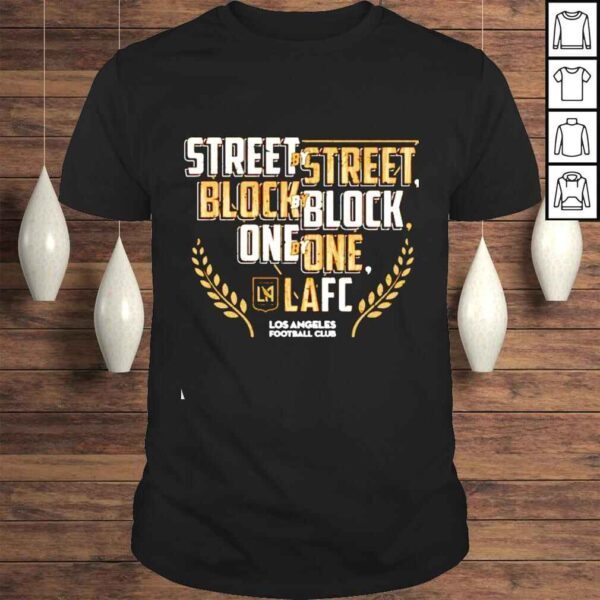 LAFC Street By Street Block By Block Los Angeles Football Club shirt