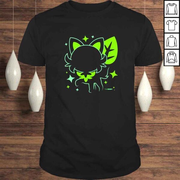 Land grass cat sprigatito team shiny shirt