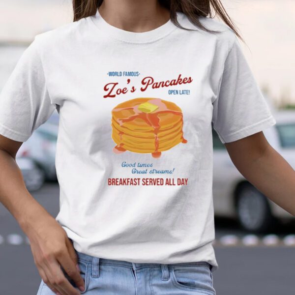 Loe's Pancakes Breakfast Served All Day TShirt