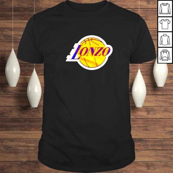 Lonzo Los Angeles Lakers Logo Tshirt