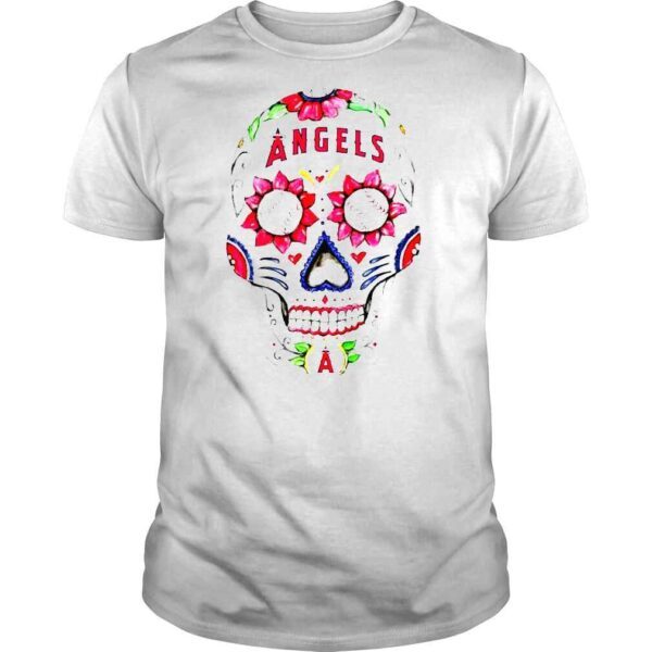 Los Angeles Angels Tiny Infant Sugar Skull Tshirt