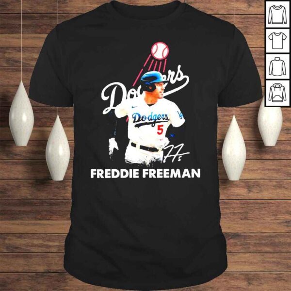 Los Angeles Dodgers Freddie Freeman signature 2022 shirt