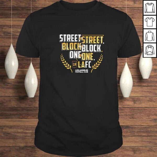 Los Angeles FC street by street block by block one by one shirt