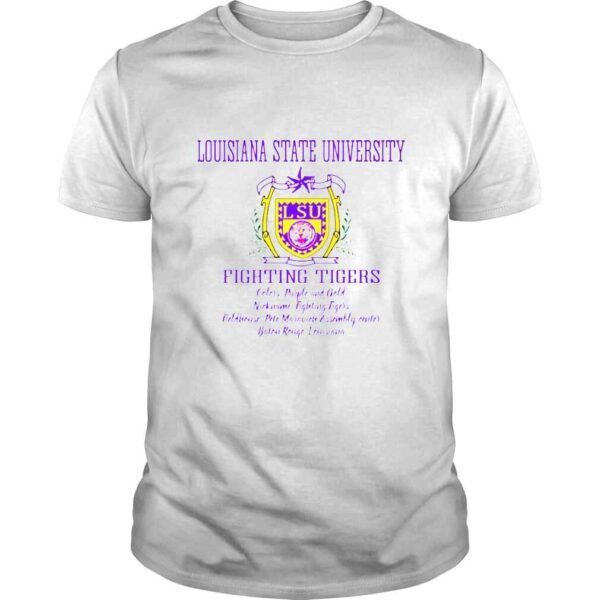 Louisiana State University Fighting Tigers shirt