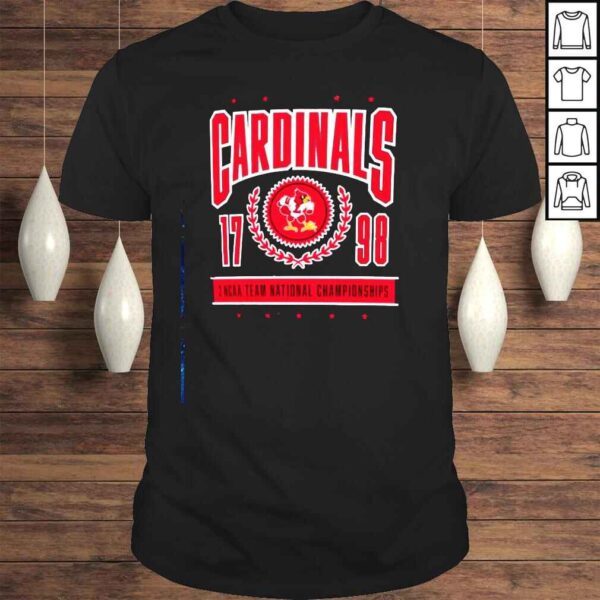 Louisville Cardinals 2 NCAA Team National Championships Tshirt