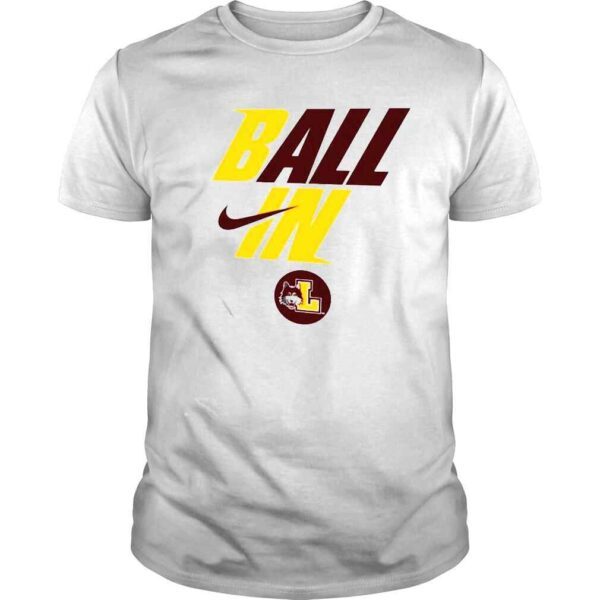 Loyola Chicago Nike Ball In shirt