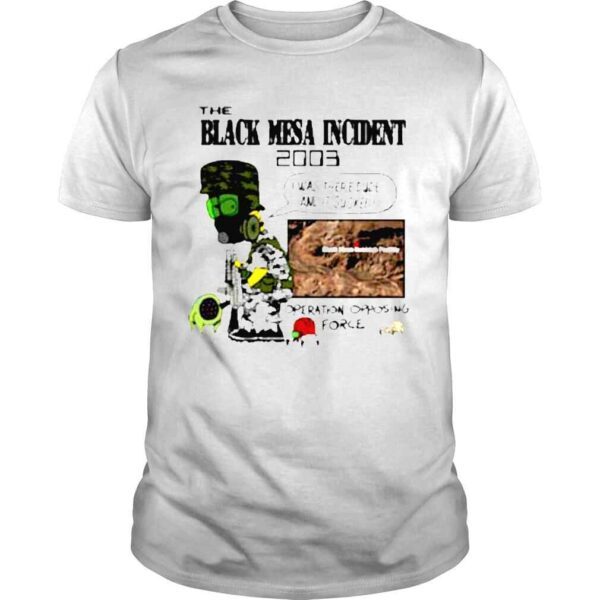 Maurs The Black Mesa Incident Bootleg Style 2003 Operation Opposing Force Shirt