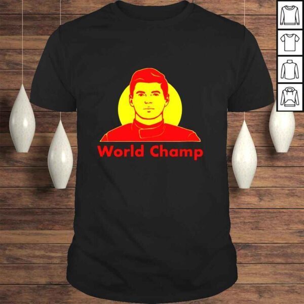 Max Verstappen world Champ shirt