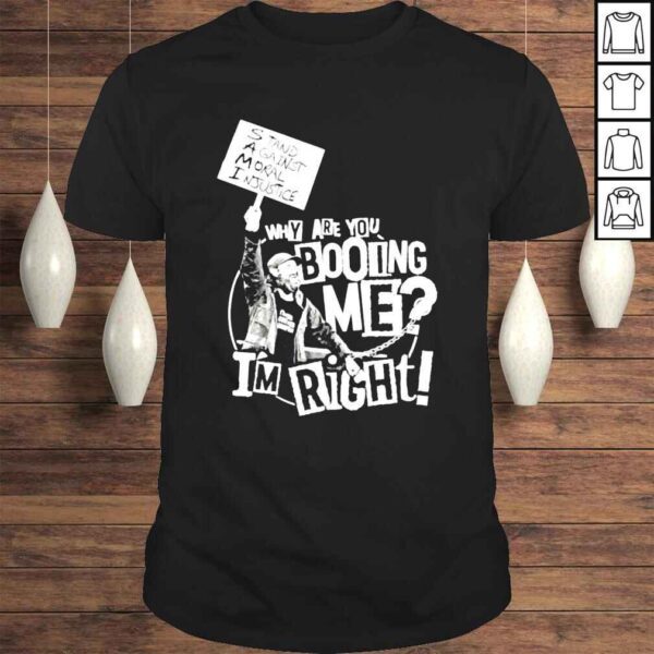 Men’s Sami Zayn why are you booing me I’m right shirt