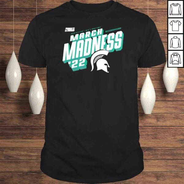 Michigan State Spartans 2022 NCAA Mens Basketball Tournament March Madness Tshirt