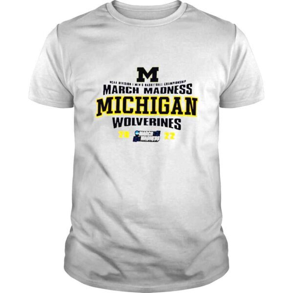 NCAA Division I Mens Basketball Championship March Madness Michigan Wolverines shirt