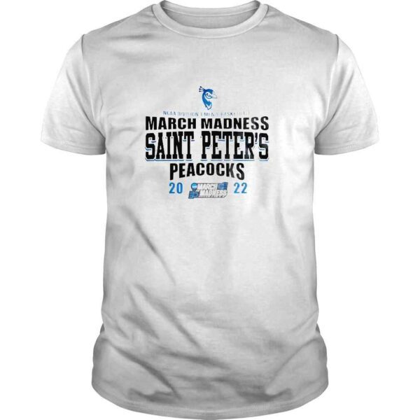 NCAA Division I Mens Basketball March Madness Saint Peters Peacocks 2022 Shirt