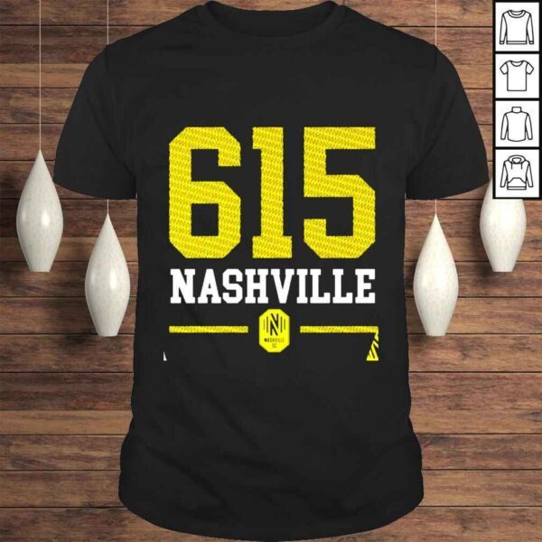 Nashville SC 615 shirt