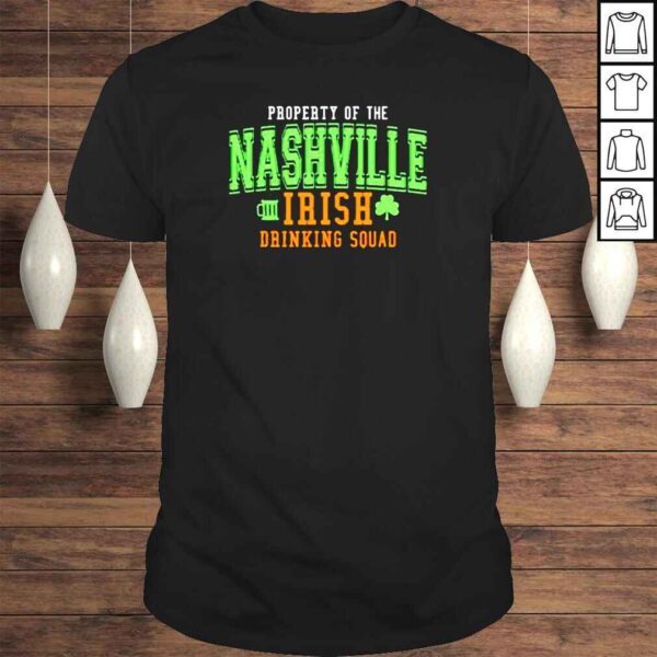 Nashville St Patrick’s Day Irish Drinking Squad Tshirt