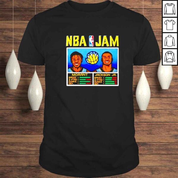 Nba Jam Morant and Jackson shirt