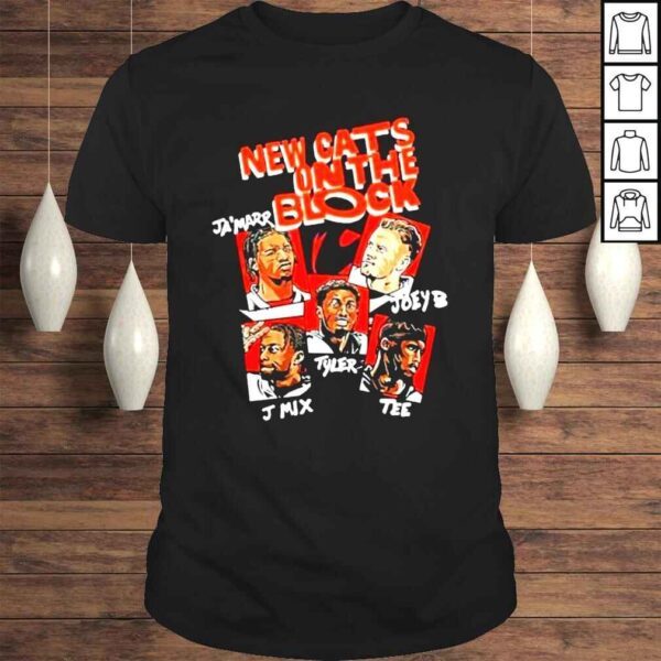 New Cats on the Block JaMarr Joey B Tyler J mix Tee shirt