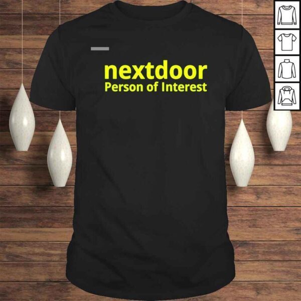 Nextdoor Person Of Interest Shirt