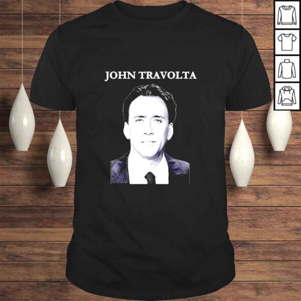 Nicolas Cage Signed By As John Travolta Face Off TShirt