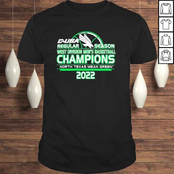 North Texas Mean Green 2022 Conference Usa Basketball Champions Shirt