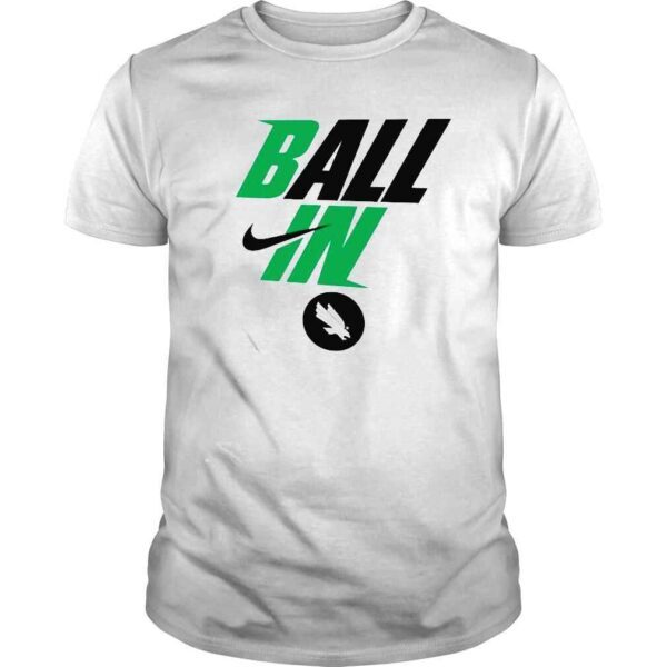 North Texas Mean Green Nike Ball In shirt