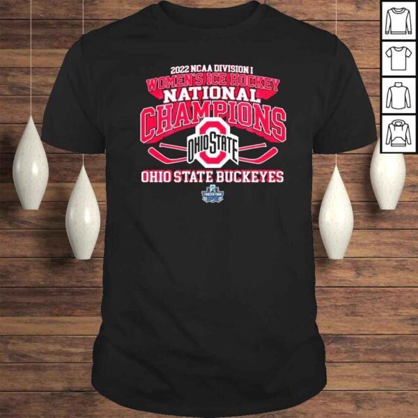 Ohio State Buckeyes 2022 NCAA Division I Womens Ice Hockey National Champions shirt