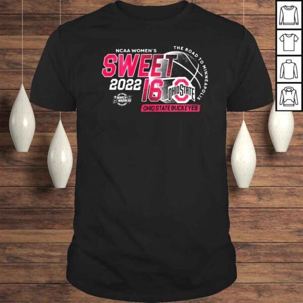 Ohio State Buckeyes 2022 NCAA Womens Sweet 16 shirt