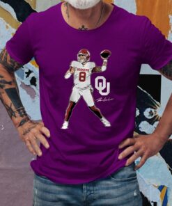 Oklahoma Football's Dillon Gabriel with this stylish Superstar Pose T-shirts