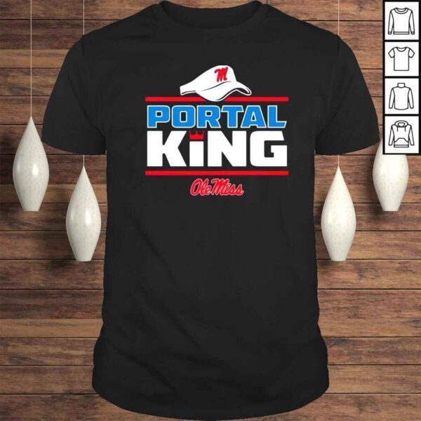 Ole Miss Football Portal King shirt