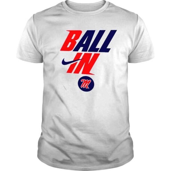 Ole Miss Rebels Nike Ball In shirt