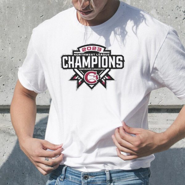 Original Vancouver Canadian 2023 Northwest League Champions T-Shirt