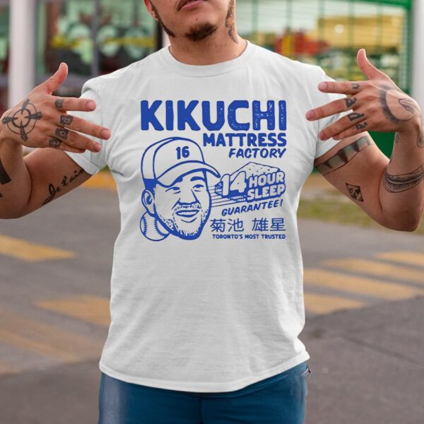 Original Yusei Kikuchi Mattress Factory MLBPA T-Shirts