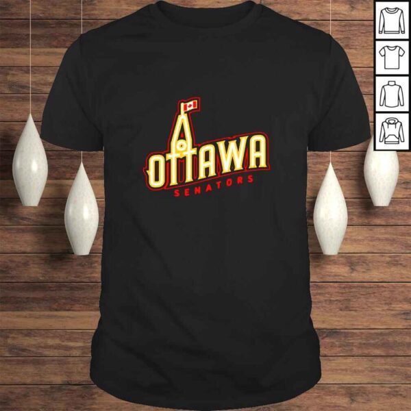 Ottawa Senators Peace Tower Canada TShirt