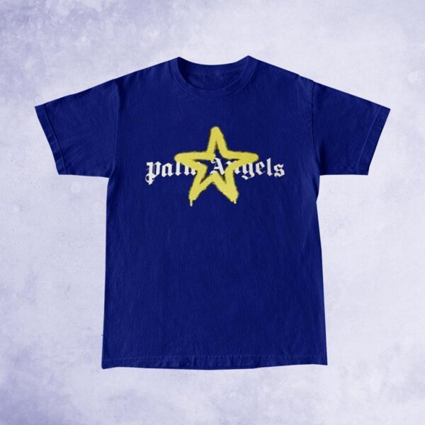 Palm Angels Star Sprayed Logo Shirts