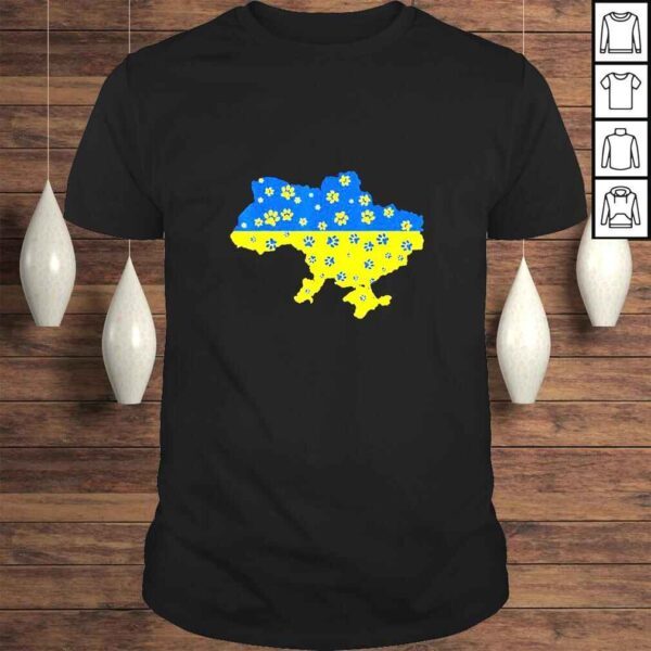 Paw Support Ukraine TShirt