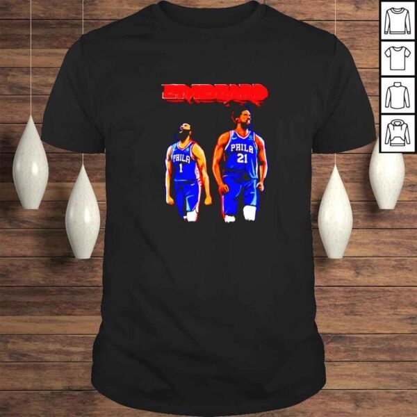 Philadelphia 76Er James Harden and Joel Embiid Embeard shirt