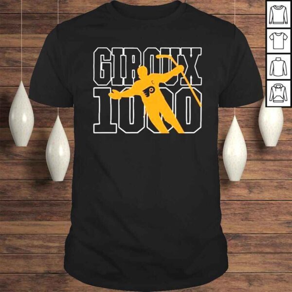 Philadelphia Flyers Mike Yeo Joel Farabee Claude Giroux Giroux 1000 Shirt