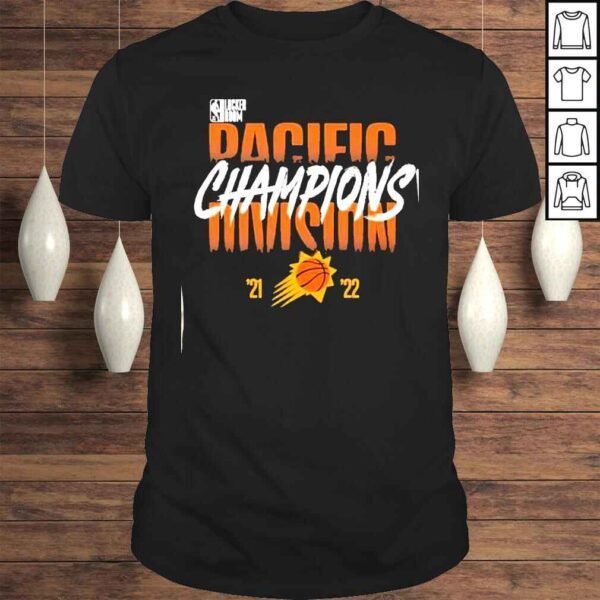 Phoenix Suns 2022 Pacific Division Champions 75th Anniversary Locker T Shirt