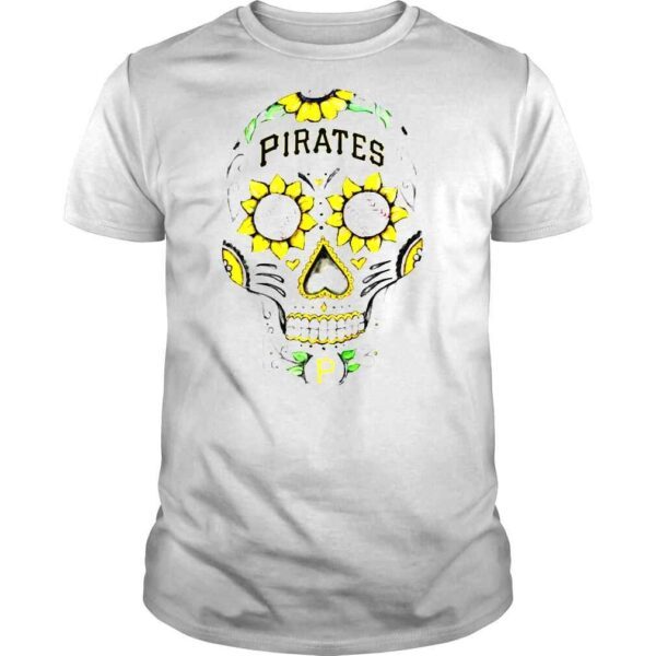 Pittsburgh Pirates Tiny Infant Sugar Skull Tshirt