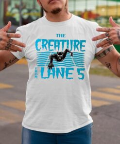 Pool Creature Halloween Swim T-Shirts