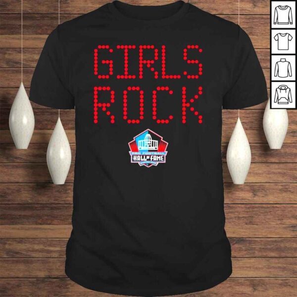 Pro Football Hof Store Merch Hall Of Fame Youth Girls Rock shirt