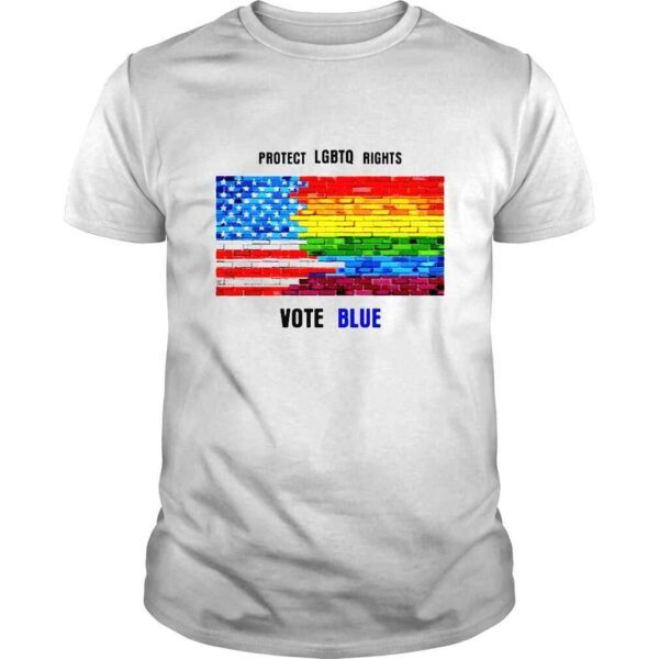 Protect Lgbtq rights vote blue shirt