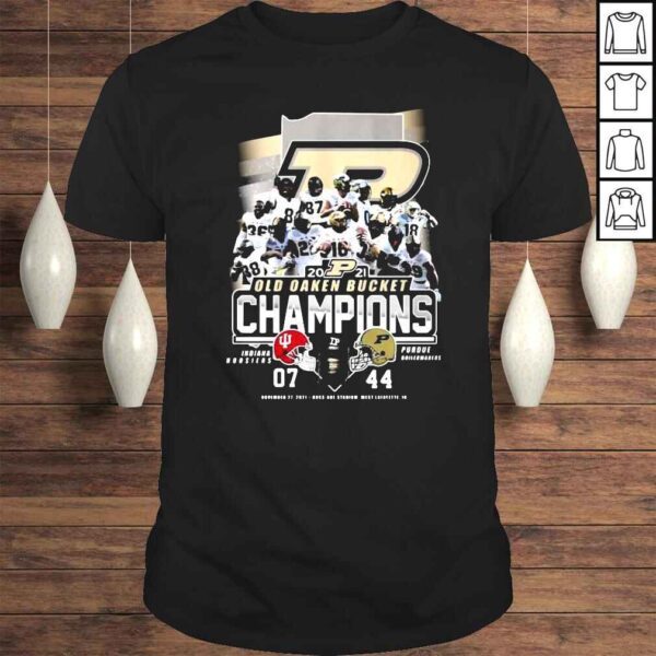 Purdue Boilermakers 2021 Old Oaken Bucket Champions shirt