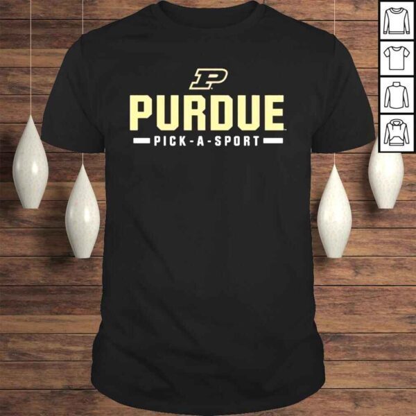 Purdue Boilermakers PickASport Custom Sport TShirt