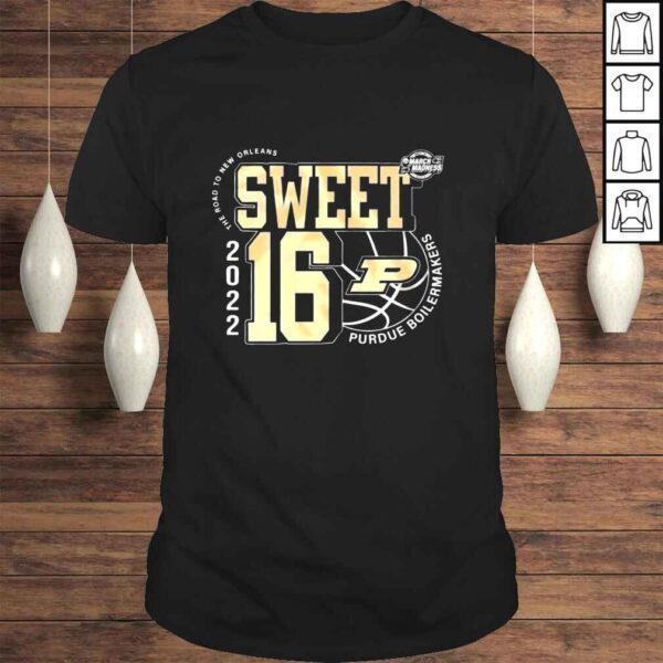 Purdue Boilermakers Sweet 16 NCAA Mens Basketball 2022 shirt