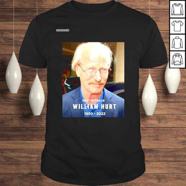 RIP William Hurt 19502022 Broadcast news thank you memories shirt