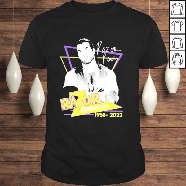 Razor Ramon 19582022 signature Shirt